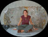 Installazione 1 Plexiglas,specchi e rame  con Lucia 100x170x60