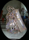 Installazione 13 Rame, rete metallica e plastica 120x80x60