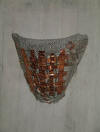Installazione 5 Rame e rete metallica   40x45x18