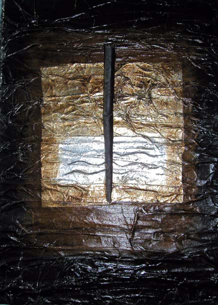 Oroscuro 22 Tecnica mista tela 20x30