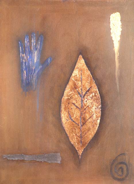Oroscuro 31 Tecnica mista tela  60x80