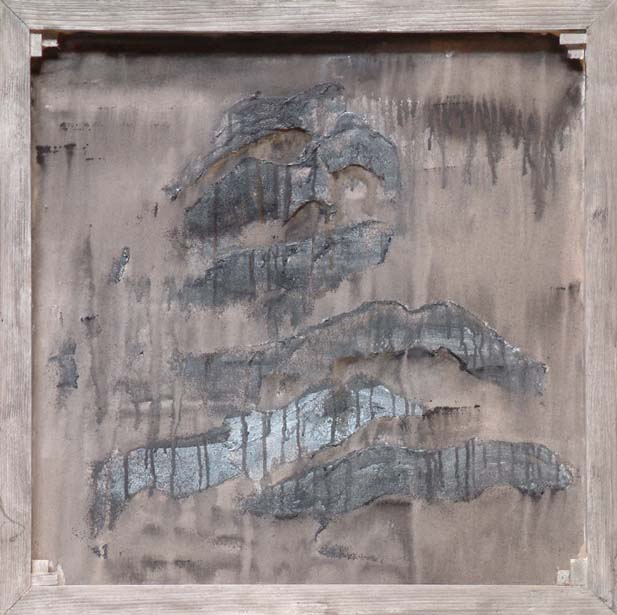 Oroscuro 29 Tecnica mista tela  70x70