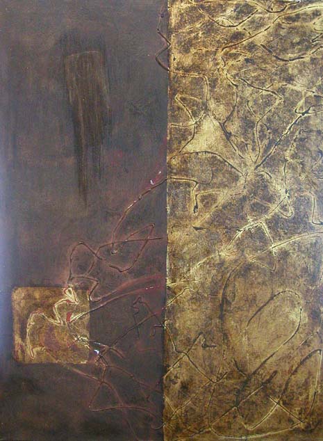 Oroscuro 26 Tecnica mista tela 60x80
