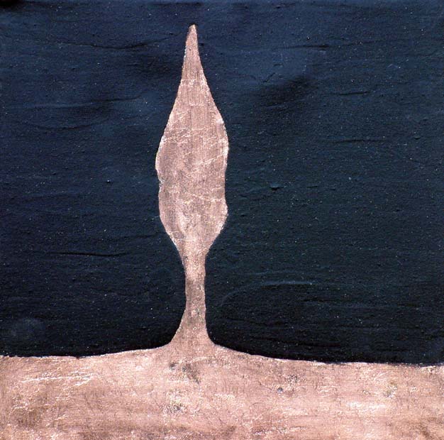 Oroscuro 18 Tecnica mista tela 30x30