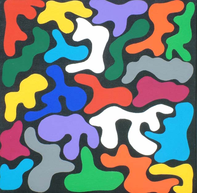 Primavera 5  Acrilico su Tela 50x50